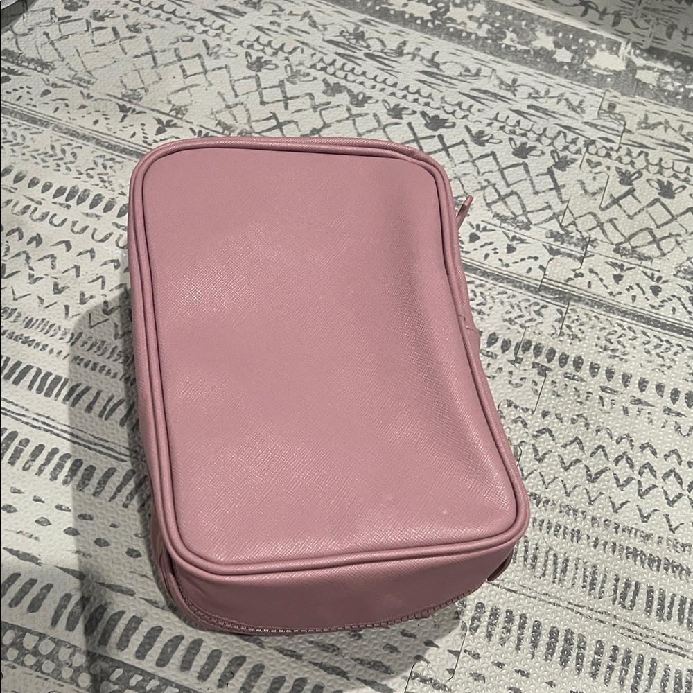 🌸 Rare Beauty Double-Layer Makeup Bag – Dusty Rose (Sold Out Color!) 🌸 - Picture 6 of 10